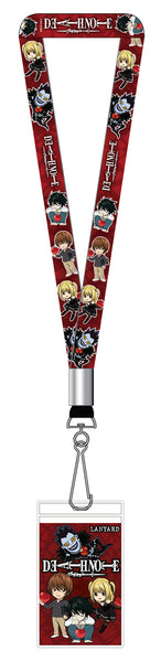 Death Note Group Lanyard With Badge Holder