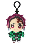 Demon Slayer Tanjiro 4.5" Plush Doll W/ Backpack Clip