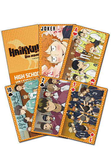 Haikyu!! 2nd Season Teams Playing Cards