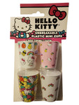 Hello Kitty Unbreakable Mini Collectible Cups 1.5 oz