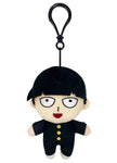 Mob Psycho 100 Mob 5" Plush Doll W/ Backpack Clip Hanging