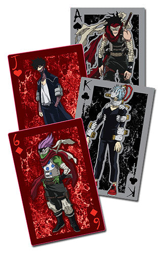 My Hero Academia Villains Playing Cards