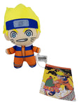 Naruto Uzumaki 6" Plush Doll W/ Backpack Clip