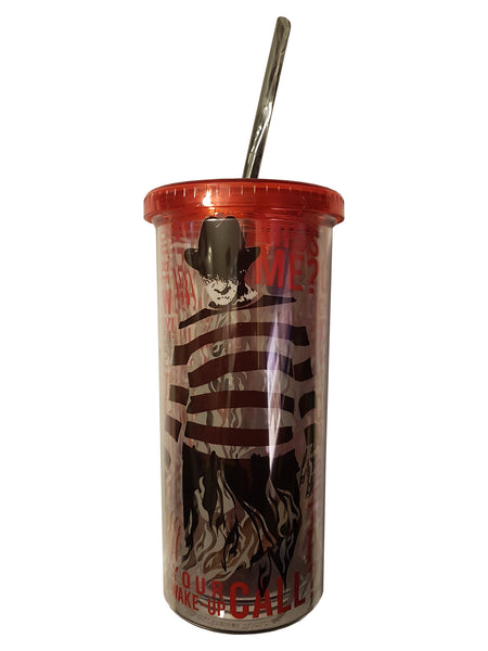 Nightmare On Elm Street Freddy Kruger Sayings Travel Tumbler 20 oz