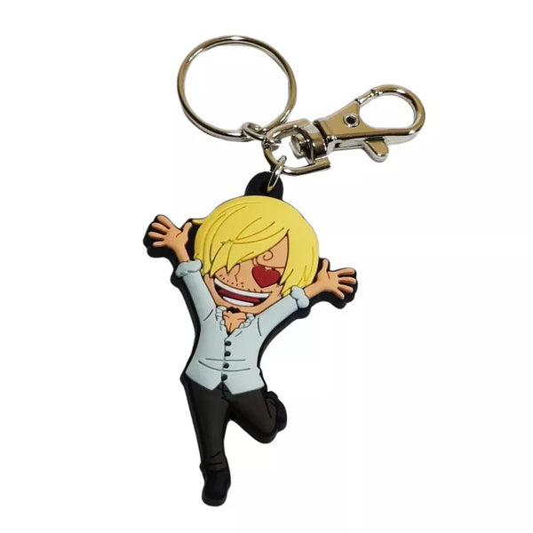 One Piece Sanji Love PVC Keychain