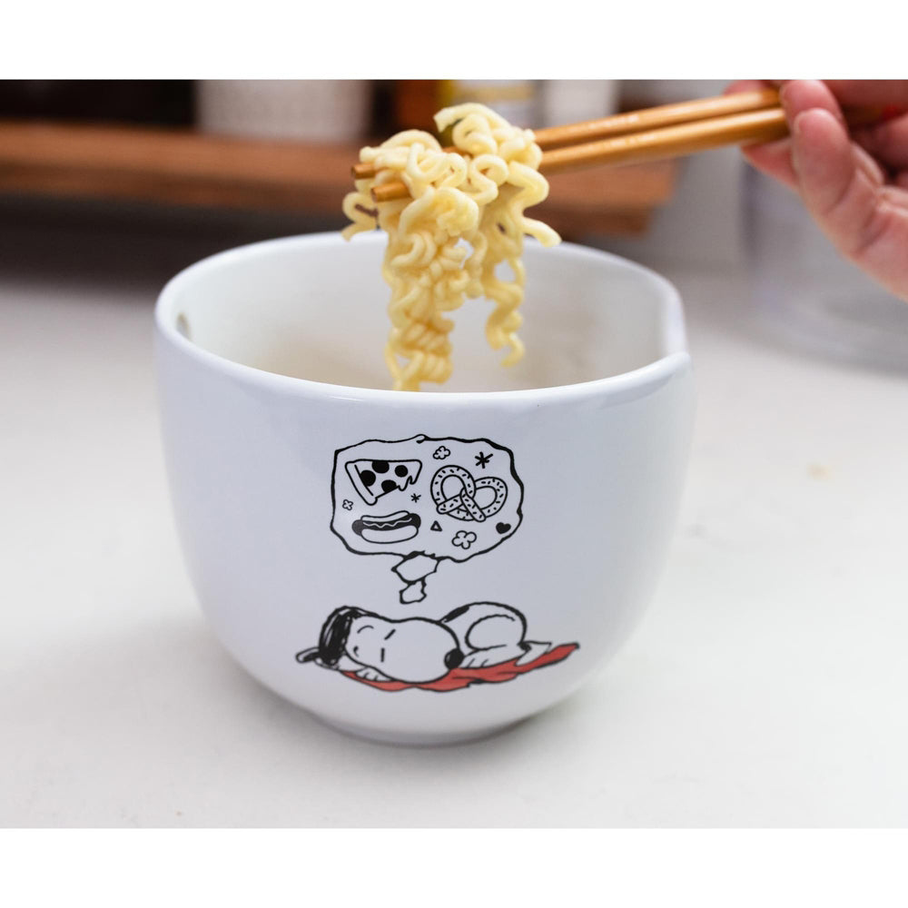 Ramentic Microwave Ramen Bowl Set with Chopsticks