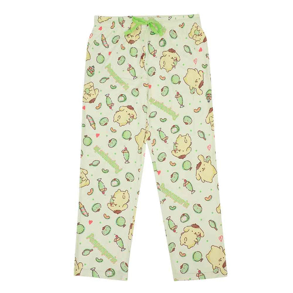 Bioworld Pompompurin Light Green Adult Womens Sleep Pants Large