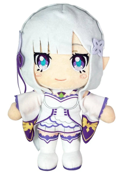 Re:Zero Emilia 8" Movable Plush Doll