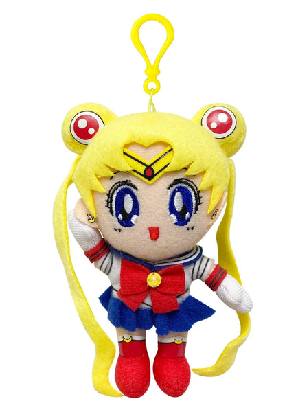 Sailor Moon 5" Plush Doll W/ Backpack Clip