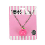 Sanrio Hello Kitty Apple Necklace With Character Charm Packaging