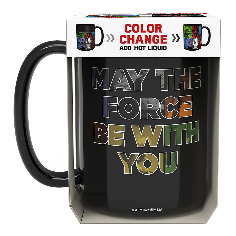 Mandalorian Star Wars Color Change 15oz Ceramic Mug New In Box Zak!