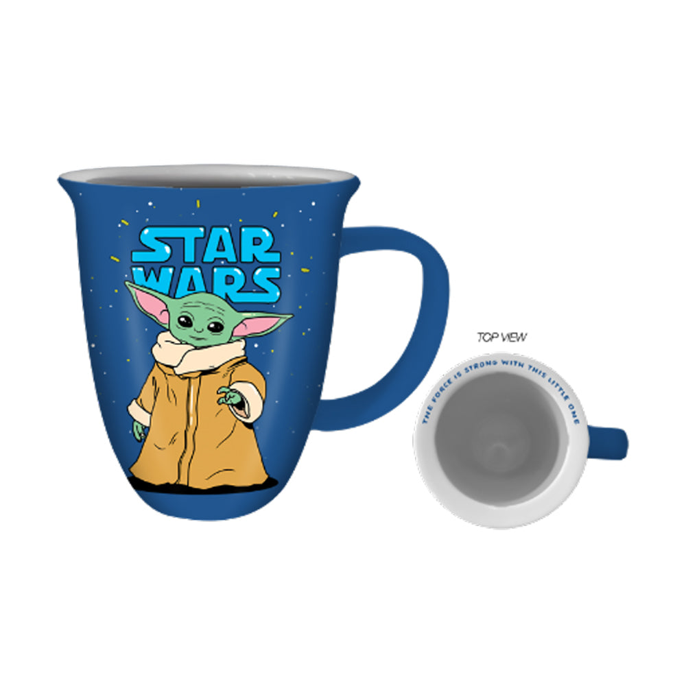 Star Wars The Mandalorian Grogu Blue Ceramic Mug 16 oz – Shadow Anime