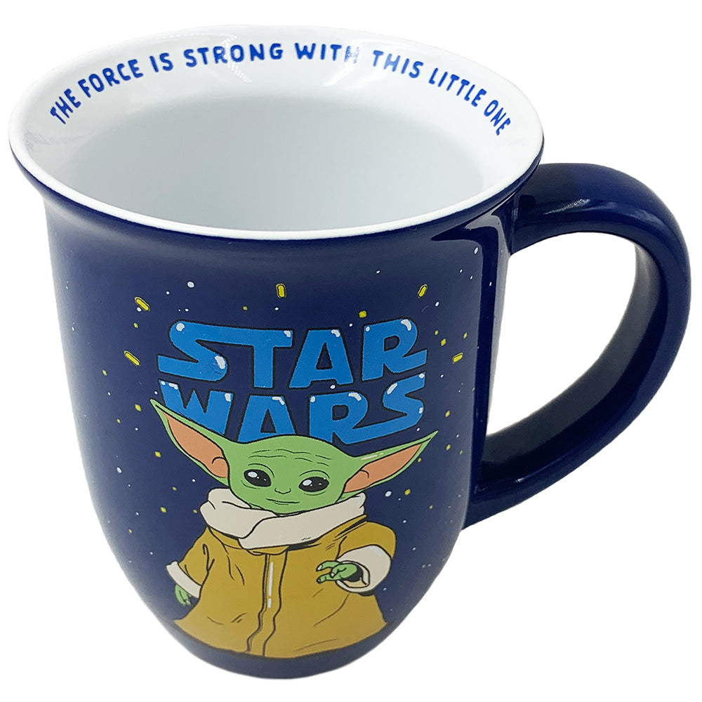 Star Wars: The Mandalorian Grogu Meme Ceramic Mug | Holds 20 Ounces
