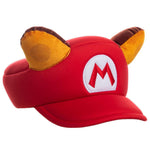 Super Mario Bros Raccoon Mario Cosplay Hat Left Side