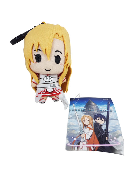 Sword Art Online Asuna 5" Plush Doll W/ Backpack Clip