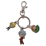 The Seven Deadly Sins Group Metal Keychain