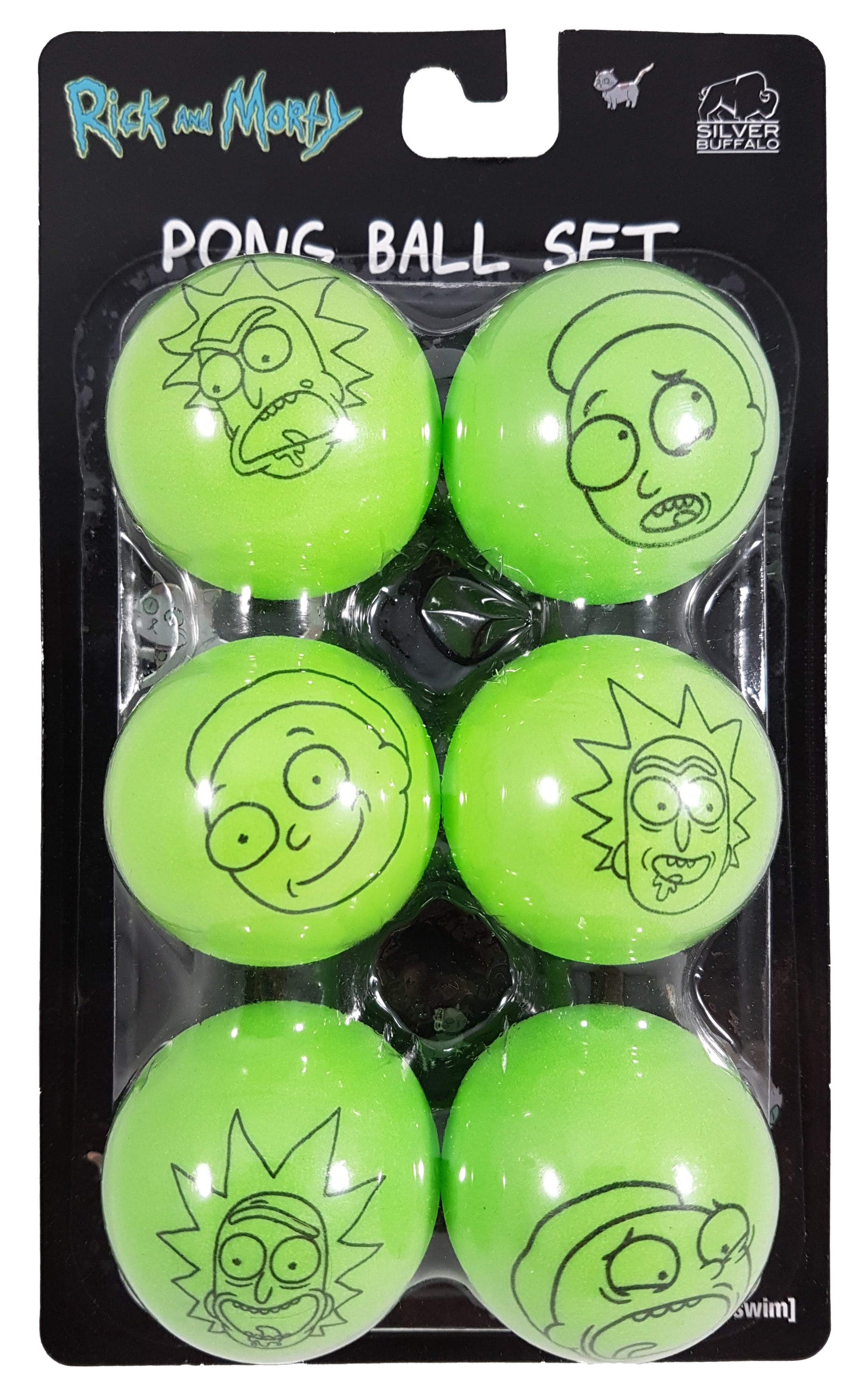 Rick and Morty Ping Pong Ball Set – Shadow Anime
